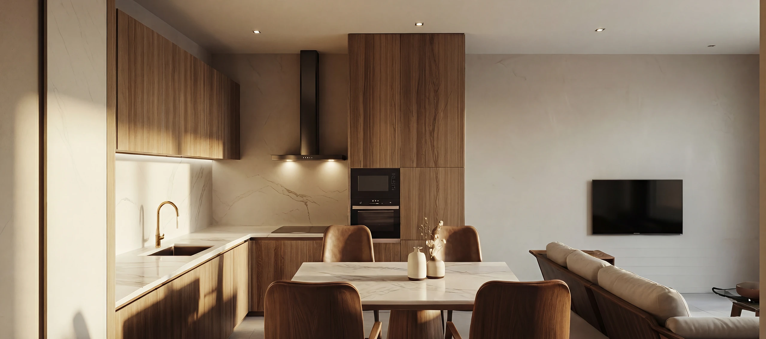 Reforma de cocina en Barcelona: proyecto de Puntoreforma